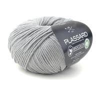 Plassard Fil d'été à Tricoter BioColor 10 Gris 100% Coton b