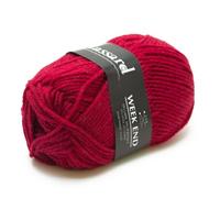 Plassard Laine à Tricoter Week End 1255 Rouge 50% Laine