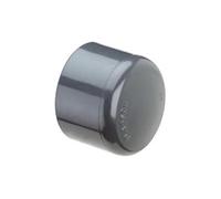 Plasson Bouchon à Coller, PVC, Femelle, 50mm Diamètre