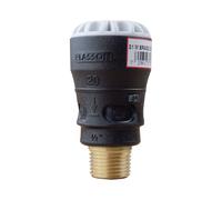 Plasson - Raccords PEHD encliquetables - Raccord droit encliquetable PE Ø20 - Laiton mâle 1/2" (15/21) - Série 1 -