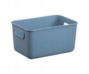 Plast Team Akita Récipient stockage 5L bleu recyclé