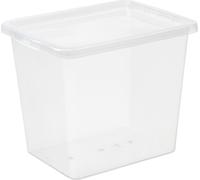 plast team Boîte de rangement BASIC BOX 31,0 litres transparente