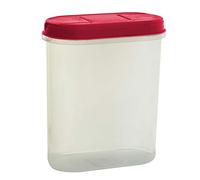 Plast Team Boîte de Rangement pour Aliments, Rouge, 2,4L