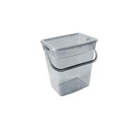 Plast Team Boîte de rangement pour poudre à lessive avec couvercle (6 l, gris)