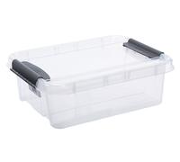 plast team Boîte de rangement PROBOX 21,0 litres transparente