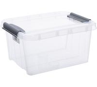 plast team Boîte de rangement PROBOX 32,0 litres Boîte et couvercle transparents