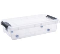 plast team Boîte de rangement PROBOX Bettroller 31 litres transparente
