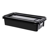 Plast Team Boîte plate ProBox 31 litres en plastique solide
