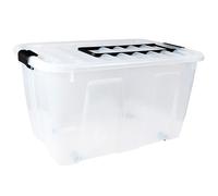 Plast Team HomeBox 85L Conteneur avec roues et poignée