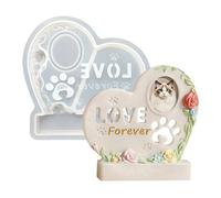 Plaster Molds For Cat And Dog Pet Urns, Pet Urn Mold, Hollow Pets Memorial Casting Keepsake, Epoxy Resin Molds For Home Mantel Fireplace Shelf Bookcase Display Cabinet Table