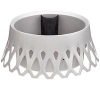 Plastia Décoratif/Irrigation Bol Roseta Diamètre 40 cm, Argent