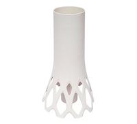 Plastia Grave Roseta - Vase avec Support, 1 L Vase avec Chargement. 1.3L Ivoire