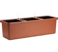 PLASTIA s.r.o. Jardinière grand volume Berberis TRIO 117x39x35 cm, terre cuite