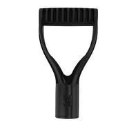 Plastic 32MM Inner Diameter D Grip Handle Shovel Replacement Snow Digging Raking Easy Installation Garden Accessories (Black)