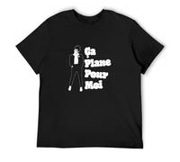 Plastic Bertrand Ca Plane pour Moi Punk O-Neck 100% Cotton Short Sleeve Unisex T-Shirt M