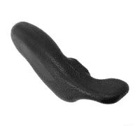 Plastic Bike Bar End Small Auxiliary Handlebar Black | Strong plastic material, wear-resistant structure, lightweight design, reduces bike weight, black finish