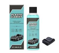Plastic Clarify for Cars, 120ML Waterless Spray Wax, Detailer for Car Interiors & Exteriors, Plastic, Rubber, Leather Cleaner, Deep Cleaning and Long-Lasting (1PCS)