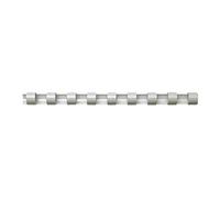 Plastic Comb - 14 mm - 21 anneaux - A4 (210 x 297 mm) - blanc - 100 unités peigne de reliure en plastique - pour Fellowes Galaxy 500, Orion 500,
