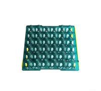 Plastic Egg Tray 30 Count Stackable Red(30 pieces (green)) | Holds 30 eggs securely, prevents breakage, stackable design, red plastic, farm transport