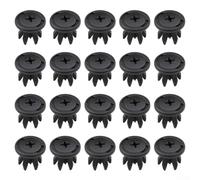 Plastic Fender Retainer Clips 20Pcs for pour mini Cooper pour r50 | Fits pour bmw E81 E82, black plastic, easy install, front rear use, replaces 7130702966