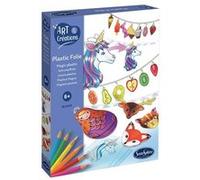 Sentosphère Kit Bijoux Plastic Folie 20830 — Feuilles thermorétractables à colorier dès 6 ans