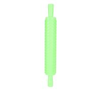 Plastic Fondant Rolling Pin Cake Embossing Tool for Baking Pastry Decorating Supplies (No. 16 Curved Leaf)