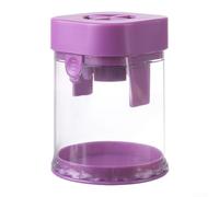 Plastic Fruit Cutter Cup with Non-Slip Base Easy Use(Purple)