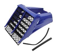 Plastic Gas Tank Side Covers,Blue Gas Tank Side Covers with Radiator Cover Grill - Perfect Fit for Banshee 350 YFZ350 YFZ350LE