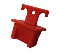 Plastic Hardware Store Bouchon de couvercle de connecteur en plastique (HDPE) pour protéger les ports Hub Ethernet RJ45 de la poussière et de l'humidité - Rouge - 50 pièces