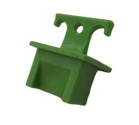 Plastic Hardware Store Capuchon de couvercle de connecteur en plastique (HDPE) pour protéger les ports Hub Ethernet RJ45 de la poussière et de l'humidité - Vert - 50 pièces