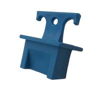 Plastic Hardware Store Capuchon de couvercle de connecteur en plastique (HDPE) pour protéger les ports Hub Ethernet RJ45 de la poussière et de l'humidité - Bleu - 50 pièces