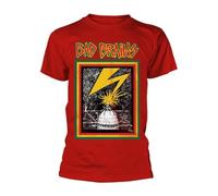 Plastic Head Bad Brains 'BB' (Rouge) T-shirt, Rouge, XL