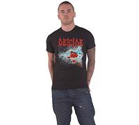Plastic Head Deicide T Shirt 30 Years of Blasphemy Band Logo Nouveau Officiel Homme Noir Size S