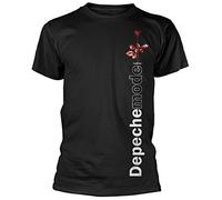 Plastic Head Depeche Mode Officiel - Violator Side Rose - T-Shirt en Coton Noir - Noir - Small
