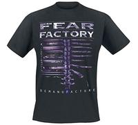 Plastic Head Fear Factory Demanfacture TSFB T-Shirt, Noir (Schwarz/Schwarz), XL Homme