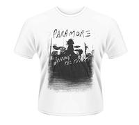 Plastic Head Paramore Future Silhouette T-Shirt, Blanc-Blanc, Small Homme