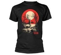 Plastic Head T-shirt homme Soen Redmoon manches courtes 100% coton noir XL coupe standard