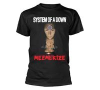 Plastic Head System of A Down Mezmerize T Shirt L Black