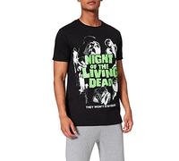Plastic Head T Shirt L Night of The Living Dead - Poster (T Shirt Taille Large)