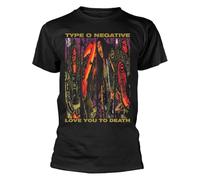 Plastic Head T-shirt Type O Negative Love You to Death Taille L