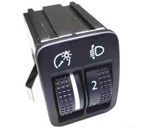Plastic Headlight Adjust Switch 5N0941333 Black Color