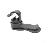 Plastic Hose Clip for Hydration Bladder 12mm Gray | Fits 12mm tubes, secure plastic grip, keeps hose accessible, gray color, easy pour snap-on design