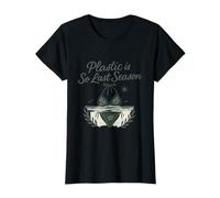 Plastic is So Last Season Vintage Beach Eco Graphic T-Shirt