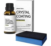 Plastic Parts Crystal Coating, Crystal Coating Plastic Parts, Great Gloss Retention and Protection, Long Duration Plastic Parts Refresher Agent for Car, 30ml/pc (1pcs)
