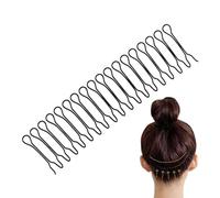 Plàśtic Peignes à cheveux en fil métallique | Peignes latéraux extensibles | Organisateur de cheveux cassés | Clip supérieur | Support décoratif pour frange pour femmes et filles | Peignes à cheveux