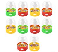 Plastic pour mini Finger Basketball Set 10 Pcs Plastic pour