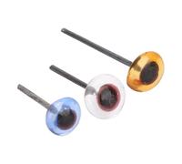 Plastic Protective Eyes, 150 Pairs Needle Felting Eyes, Colorful Doll Eyes 5mm Clear Needle Felting Doll Eyes Animals Teddy Bear Craft Making