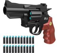 Plastic Revolver Toy Gun Toy with 24 Plastic Balls Fun Toy Gift for Children