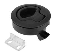 Plastic Round Flush Pull Latch | Rustproof Boat Hatch Door Lock | Replacement for Deck Access/Bait Well/Center Console | Yacht & Marine Accessories