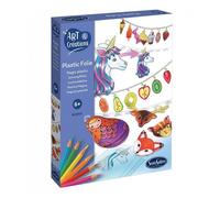 Sentosphère Kit Bijoux Plastic Folie 20830 — Feuilles thermorétractables à colorier dès 6 ans